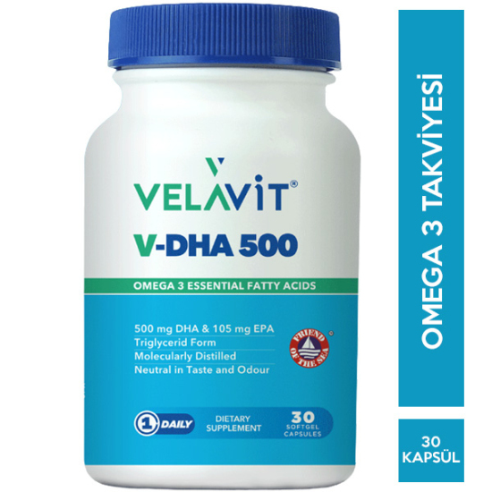 Velavit V DHA 500 mg 30 Kapsül - 1