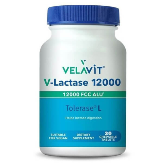  Velavit V Lactase 12000 30 Tablet - 1