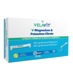 Velavit V Magnesium Potassium Citrate 20 Toz Poşet - Velavit
