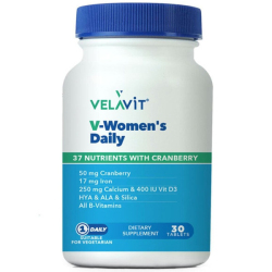 Velavit - Velavit V Womens Daily Takviye Edici Gıda 30 Tablet Velavit - Velavit V Womens Daily Takviye Edici Gıda 30 Tablet