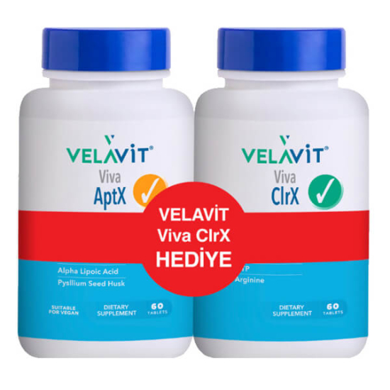  Velavit Viva Aptx 60 Tablet + Viva Clrx 60 Tablet Kofre - 1