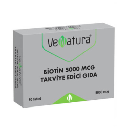 Venatura Biotin 5000 mcg 30 Tablet - Venatura