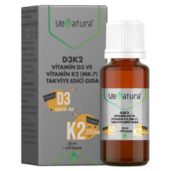 Venatura D3 K2 20 ML 20 Mcg