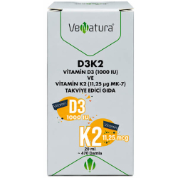 Venatura D3 K2 20 ML 20 Mcg - Venatura