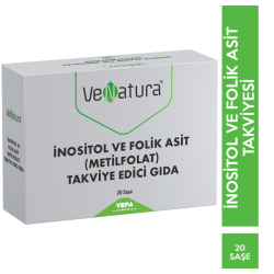 Venatura - Venatura İnositol Ve Folik Asit (Metilfolat) 20 Saşe Venatura - Venatura İnositol Ve Folik Asit (Metilfolat) 20 Saşe