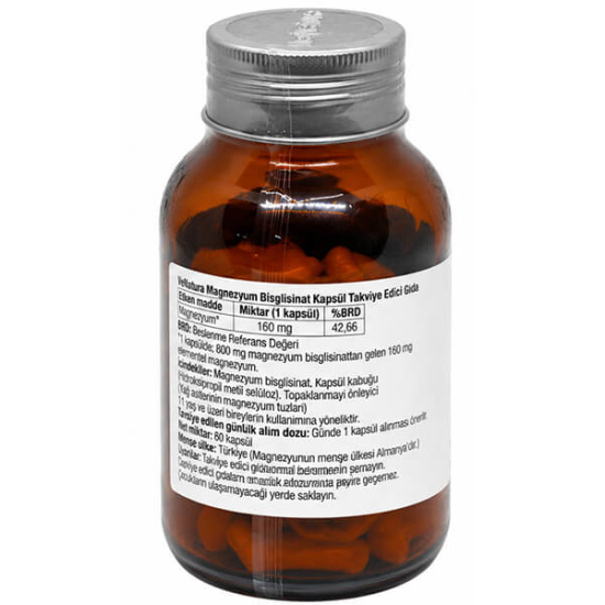 Venatura Magnezyum Bisglisinat 60 Kapsül - 4
