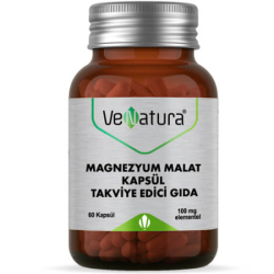 Venatura Magnezyum Malat 60 Kapsül 100 mg - Venatura