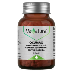 Venatura Ocumaq Makai Meyve Ekstresi A ve B12 Vitamini 30 Kapsül