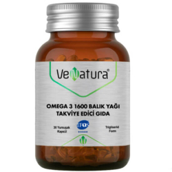 Venatura Omega 3 Balık Yağı 1600 mg 30 Kapsül