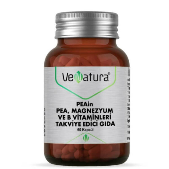 Venatura Peain PEA Magnezyum B Vitamini 60 Kapsül - 1