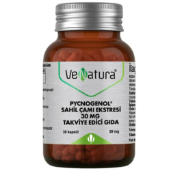 Venatura Pycnogenol Sahil Çamı Ekstresi 30 mg 30 Kapsül - Venatura