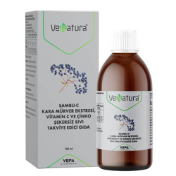 Venatura Sambu C Kara Mürver Ekstresi Takviye Edici Gıda 150 ML - Venatura