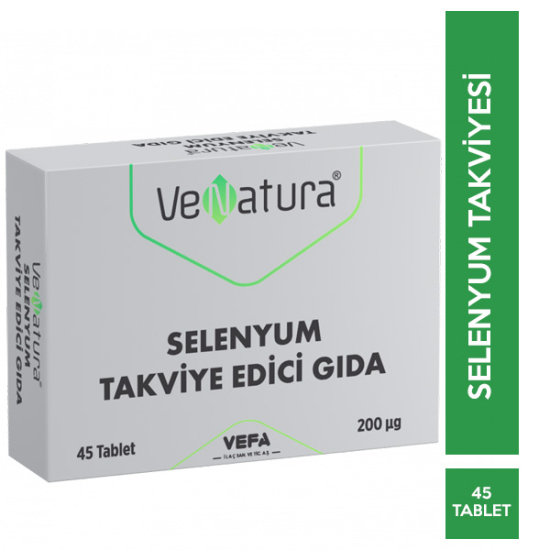 Venatura Selenyum 45 Tablet Selenyum İçeren Gıda Takviyesi - 1