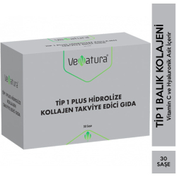 Venatura - Venatura Tip 1 Plus Hidrolize Balık Kolajeni 30 Saşe Venatura - Venatura Tip 1 Plus Hidrolize Balık Kolajeni 30 Saşe