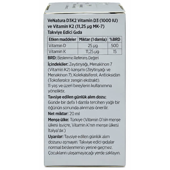 Venatura D3 K2 20 ML 11,25 Mcg - 3