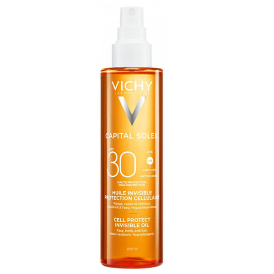  Vichy Capital Soleil Spf30+ Güneş Koruyucu Yağ 200 ml - 1