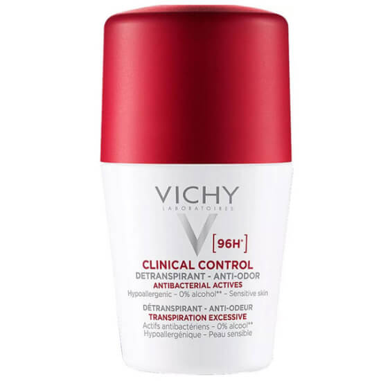 Vichy Clinical Control terleme karşıtı roll on 50 ml antiperspirant, klinik kontrol, uzun süreli koruma, hassas cilt- 1