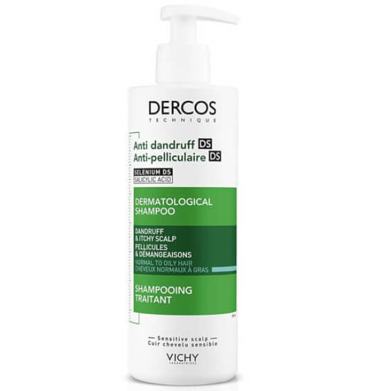 Vichy Dercos Anti Pel Gras 390 ml yağlı saçlar için kepek şampuanı, kaşıntı azaltmaya ve saç derisini arındırmaya yardımcı- 1