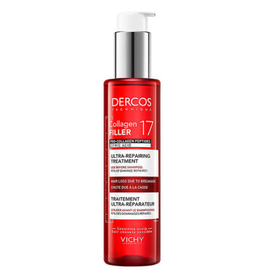  Vichy Dercos Collagen 17 Filler Şampuan Öncesi Bakım 150 ml - 1