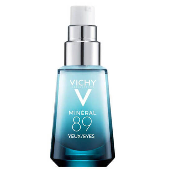Vichy Mineral 89 Repairing Eye Fortifier 15 ml göz çevresi bakımı %89 termal su hyaluronik asit saf kafein- 1