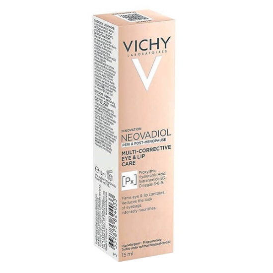 Vichy Neovadiol Eyes and Lips 15 ml göz ve dudak çevresi kremi hyaluronik asit Pro-Xylane hipoalerjenik parfümsüz- 1