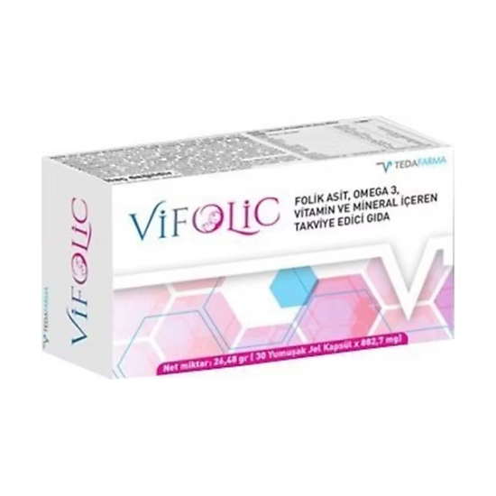  Vifolic 30 Yumuşak Kapsül - 1