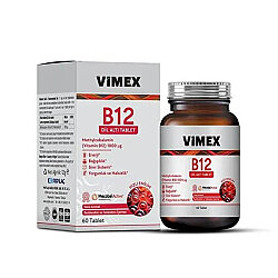 Vimex B12 Dil Altı 60 Tablet - Vimex
