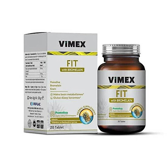  Vimex Fit With Bromelain 20 Tablet - 1
