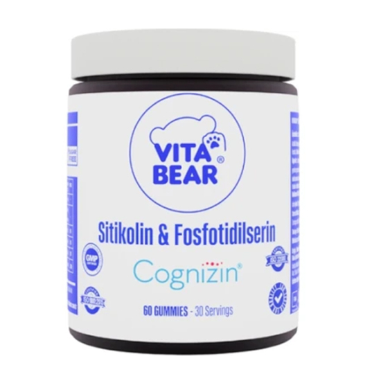 Vita Bear Cognizin Kids Adults 60 Adet