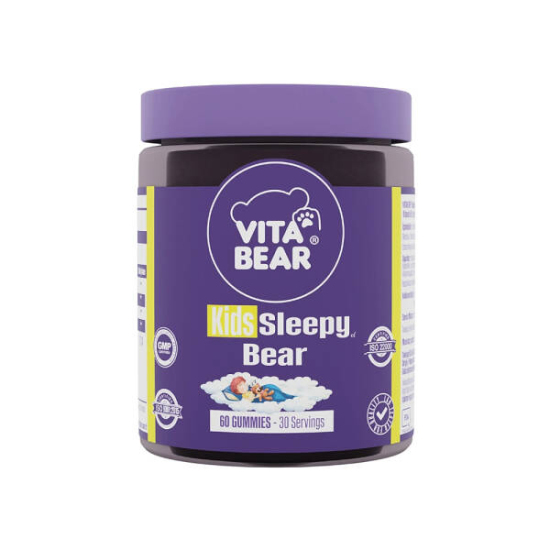Vita Bear Kids Sleepy Bear 60 Çiğneme Tableti