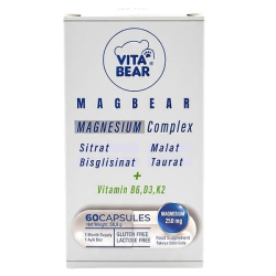 Vita Bear Magbear Magnesium Complex 60 Kapsül - Vita Bear