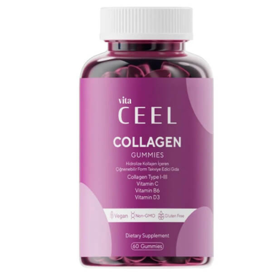  Vita Ceel Collagen Gummies 60 Jel Kapsül - 1