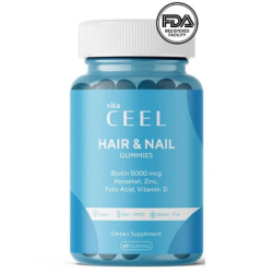 Vita Ceel Hair and Nail Gummies 60 Gummies - Vita Ceel 