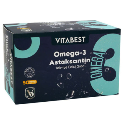 Vitabest Omega 3 Astaksantin 50 Yumuşak Kapsül - Vitabest