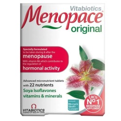 Vitabiotics Menopace Original Takviye Edici Gıda 30 Tablet - Thumbnail