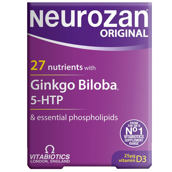 Vitabiotics Neurozan Original 30 Tablet Magnezyum Takviyesi