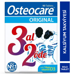 Vitabiotics - Vitabiotics Osteocare Original 90 Tablet 3 Al 2 Öde Vitabiotics - Vitabiotics Osteocare Original 90 Tablet 3 Al 2 Öde