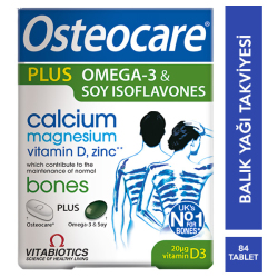 Vitabiotics - Vitabiotics Osteocare Plus Omega 3 84 Tablet Vitabiotics - Vitabiotics Osteocare Plus Omega 3 84 Tablet