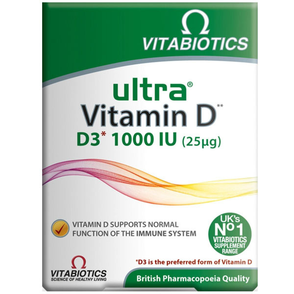 Vitabiotics Ultra Vitamin D 96 Tablet