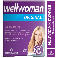 Vitabiotics - Vitabiotics Wellwoman 60 Tablet Gıda Takviyesi Vitabiotics - Vitabiotics Wellwoman 60 Tablet Gıda Takviyesi