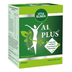 Vitabumin A1 Plus L Carnitine Lepidium 30 Bitkisel Kapsül - Vitabumin