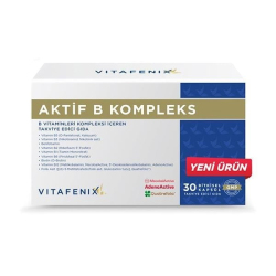 Vitafenix Aktif B Kompleks 30 Bitkisel Kapsül - Vitafenix