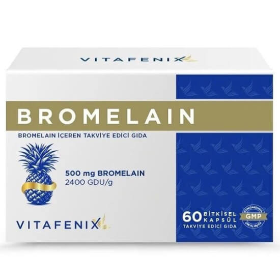  Vitafenix Bromelain 60 Kapsül - 1