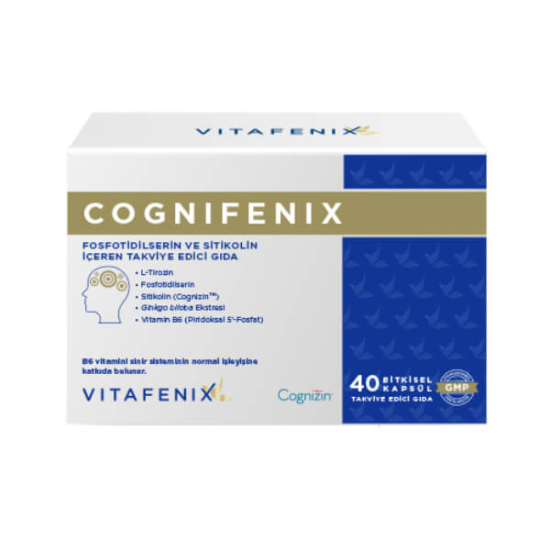  Vitafenix Cognifenix Fosfatidilserin ve Sitikolin 40 Kapsül - 1