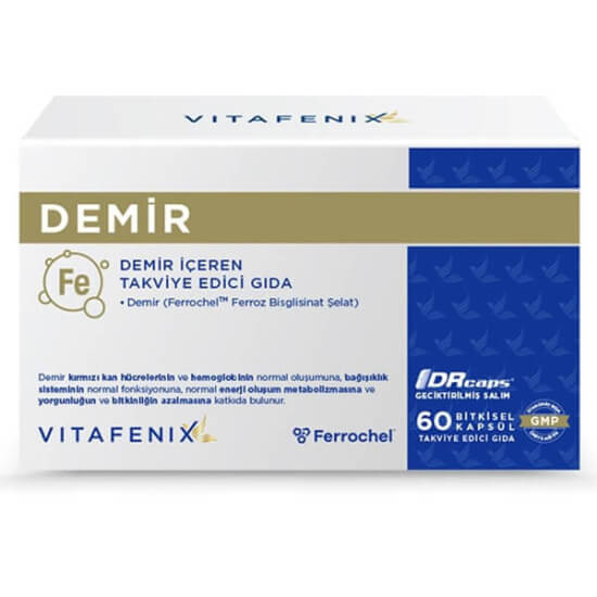  Vitafenix Demir 60 Kapsül - 1