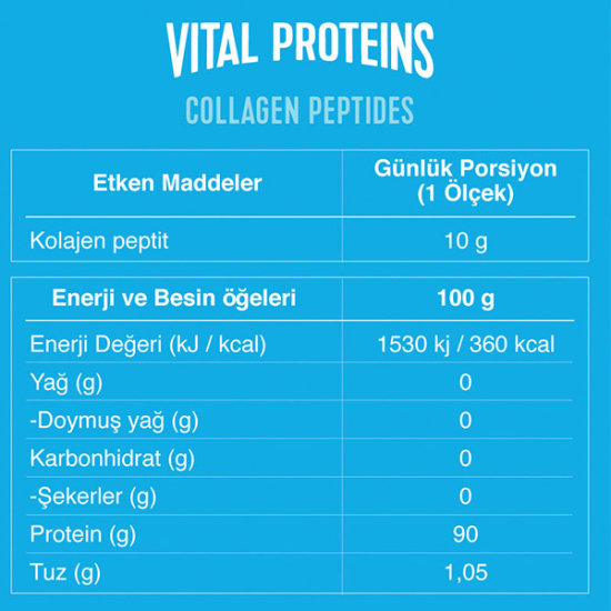 Vital Proteins Collagen Peptides 284 gr - 2