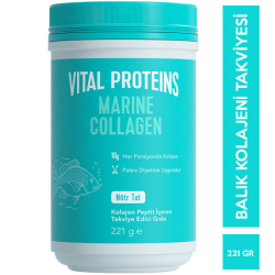 Vital Proteins - Vital Proteins Marine Collagen Nötr Tat 221 GR Vital Proteins - Vital Proteins Marine Collagen Nötr Tat 221 GR
