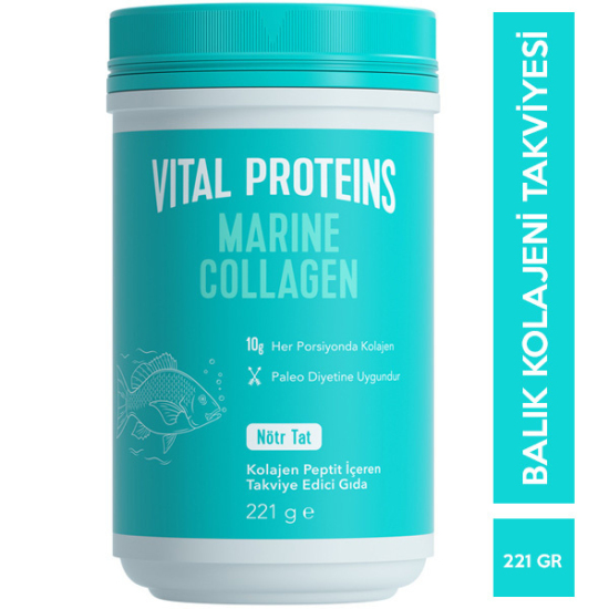 Vital Proteins Marine Collagen Nötr Tat 221 GR - 1