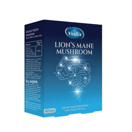  Vitallin Aslan Yelesi Mantarı İçeren 60 Tablet - 1