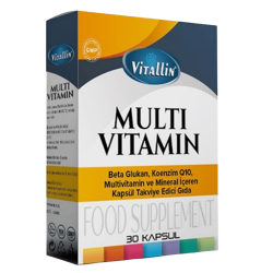 Vitallin Multivitamin 30 Kapsül - Vitallin